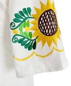 Folklore & Tradition Tops La Reina Blusón - Sunflower