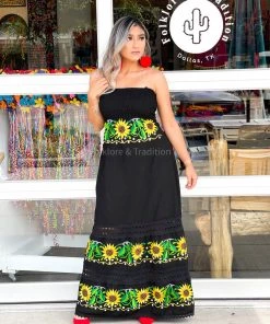 Folklore & Tradition Catalina Dress - Sunflowers