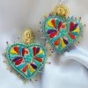 Folklore & Tradition Earrings San Antonino Studs No.01