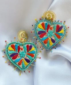 Folklore & Tradition Earrings San Antonino Studs No.01