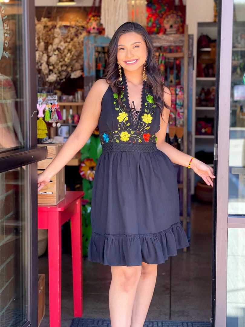 Folklore & Tradition Nena Halter Dress Traditional 4 Folklore & Tradition Nena Halter Dress Traditional