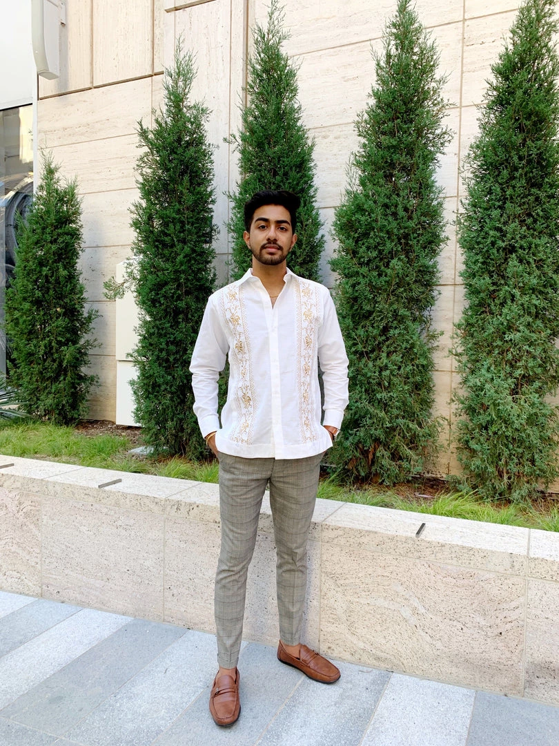 Folklore & Tradition MEN Guayabera - Golden 2 Folklore & Tradition MEN Guayabera - Golden