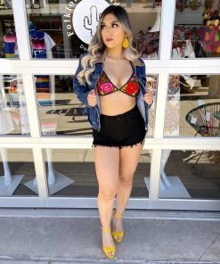 Folklore & Tradition Tops Bralette Ala Diabla