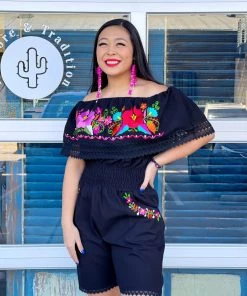 Folklore & Tradition Bottoms Mamacita Romper