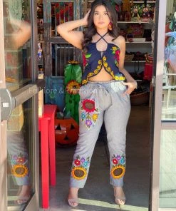 Folklore & Tradition Bottoms Latina Pants