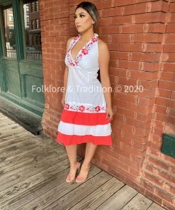 Folklore & Tradition Traditional Rosalia Halter Dress