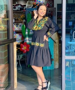 Folklore & Tradition Enamorada Midi Dress Traditional