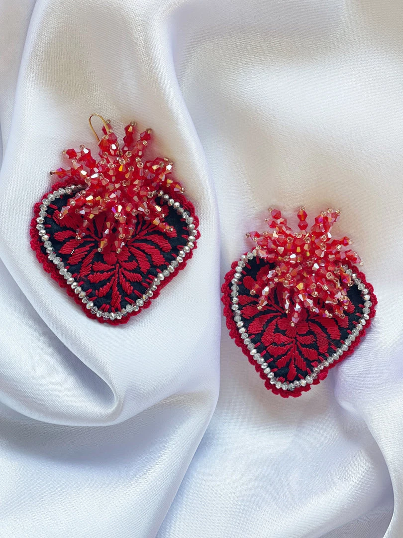 Folklore & Tradition San Antonino Hearts No.22 Earrings 1 Folklore & Tradition San Antonino Hearts No.22 Earrings