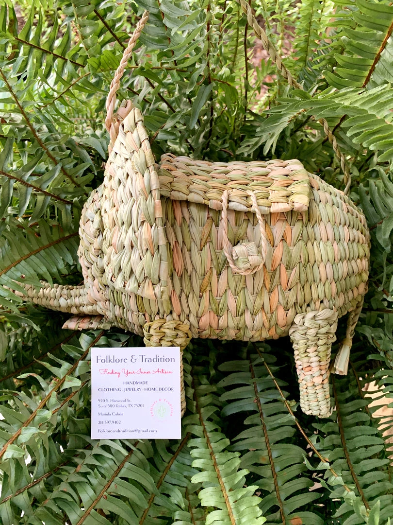 Folklore & Tradition Palm Elephant Bag BAGS 1 Folklore & Tradition Palm Elephant Bag BAGS