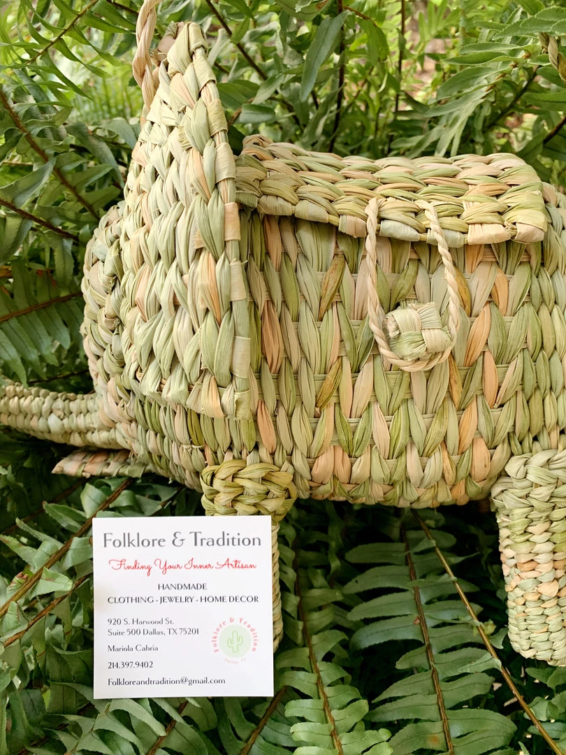 Folklore & Tradition Palm Elephant Bag BAGS 2 Folklore & Tradition Palm Elephant Bag BAGS