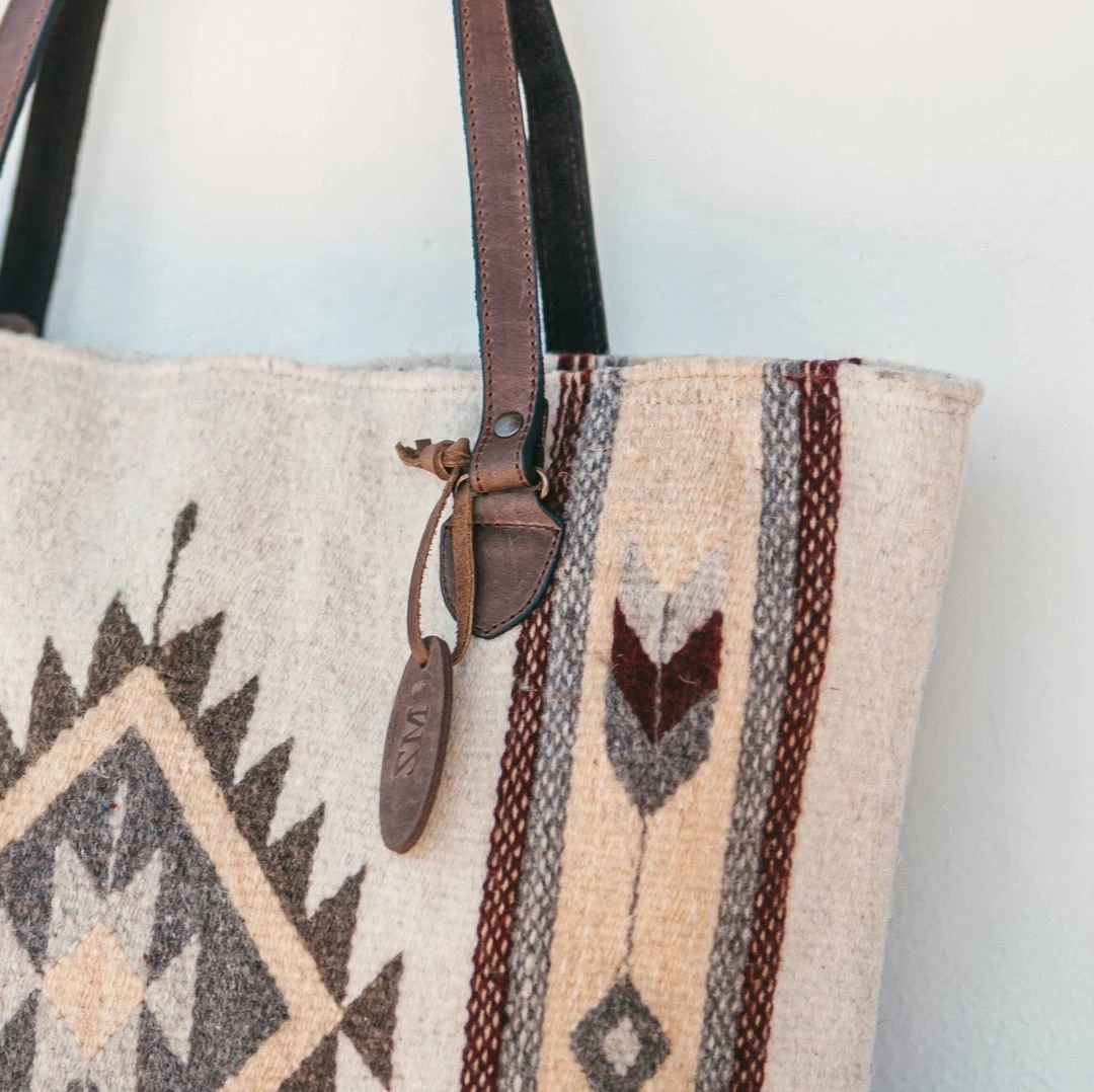 Folklore & Tradition Snowflake Tote BAGS 2 Folklore & Tradition Snowflake Tote BAGS