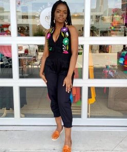 Folklore & Tradition Sophie Jumper - Black Bottoms