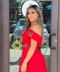 Folklore & Tradition Juliet Off-Shoulder Midi