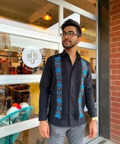 Folklore & Tradition Guayabera - Azul MEN