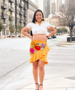 Folklore & Tradition Ruffled Skirt