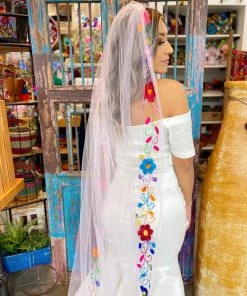 Folklore & Tradition Folklore Gala Collection Silk Wedding Veil (PRE ORDER)