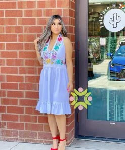 Folklore & Tradition Nena Halter Dress Traditional