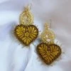 Folklore & Tradition San Antonino Hearts No.05 Earrings