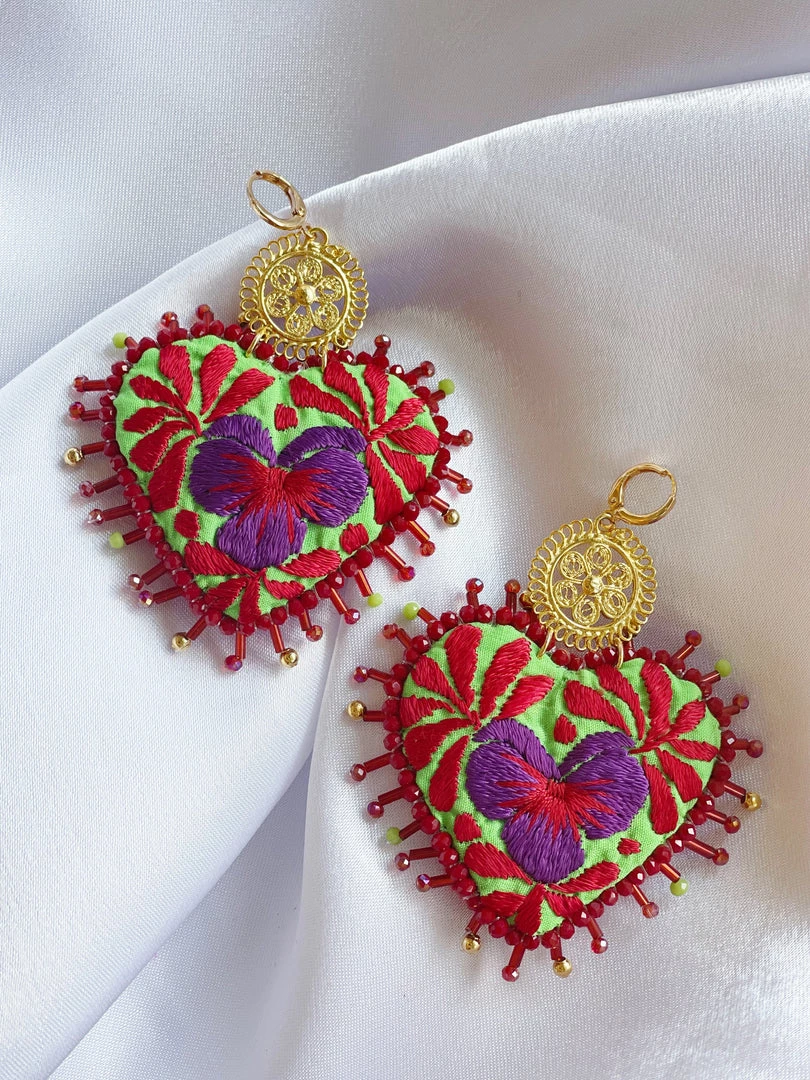 Folklore & Tradition San Antonino Hearts No.19 Earrings 1 Folklore & Tradition San Antonino Hearts No.19 Earrings