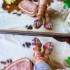 Folklore & Tradition Confetti Lace-up Sandals SHOES