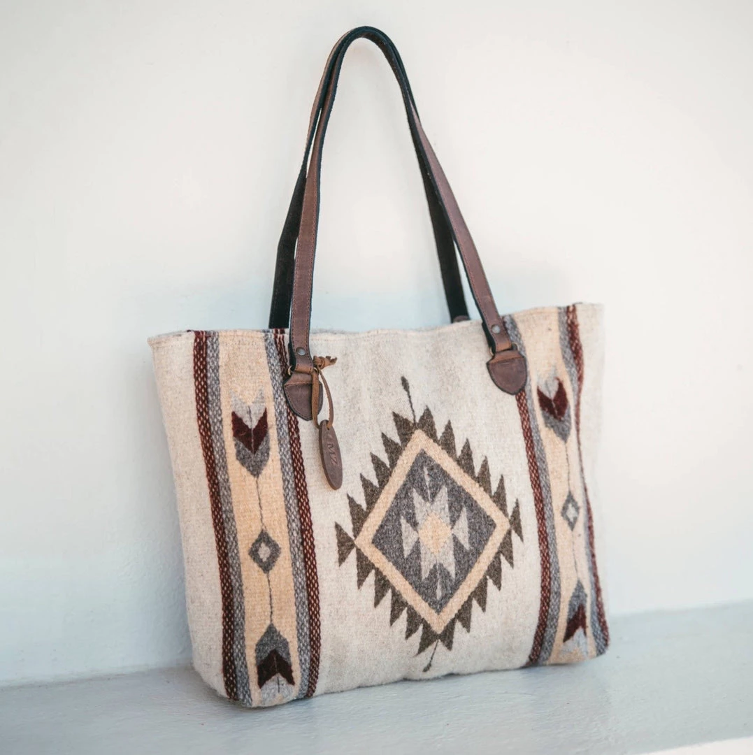 Folklore & Tradition Snowflake Tote BAGS 1 Folklore & Tradition Snowflake Tote BAGS