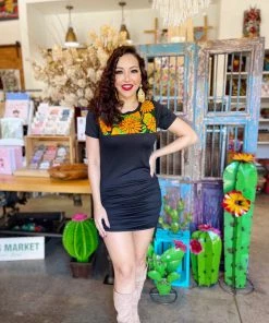 Folklore & Tradition Exotica Mini Dress Traditional