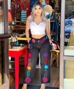 Folklore & Tradition Mi Amor Pants Bottoms