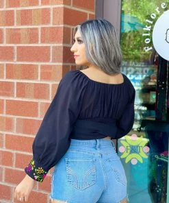 Folklore & Tradition Sophia Puff-Sleeve Top