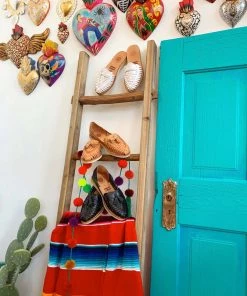 Folklore & Tradition Tasseled Huaraches - Black 5 Folklore & Tradition Tasseled Huaraches - Black