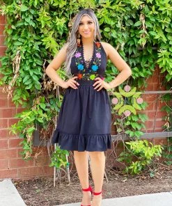 Folklore & Tradition Nena Halter Dress Traditional 8 Folklore & Tradition Nena Halter Dress Traditional