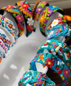 Folklore & Tradition Accessories Embroidery Knot Headbands