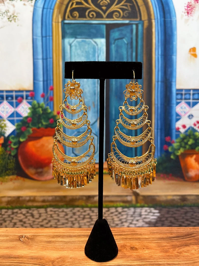 Folklore & Tradition Filigrana No.05 (Large) Earrings 1 Folklore & Tradition Filigrana No.05 (Large) Earrings