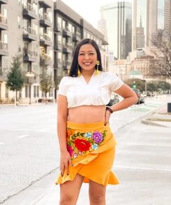 Folklore & Tradition Ruffled Skirt