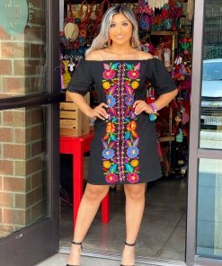 Folklore & Tradition Sweetie Dress Off-Shoulder