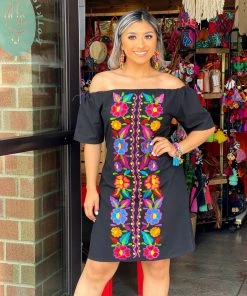 Folklore & Tradition Sweetie Dress Off-Shoulder