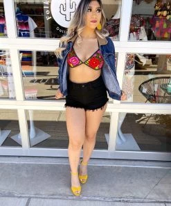 Folklore & Tradition Tops Bralette Ala Diabla