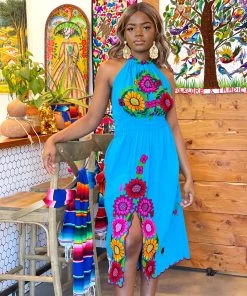 Folklore & Tradition Traditional Palenque Multi. Azul