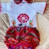 Folklore & Tradition Baby Fiesta Set (Red)
