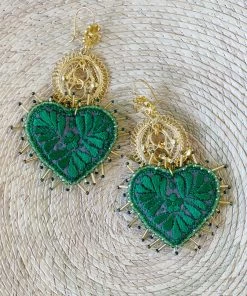 Folklore & Tradition San Antonino Hearts No.07 Earrings