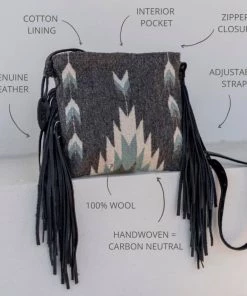 Folklore & Tradition Quartz Fringe Bag