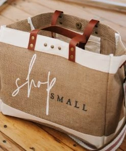 Folklore & Tradition Shop Small Jute Crossbody Tote