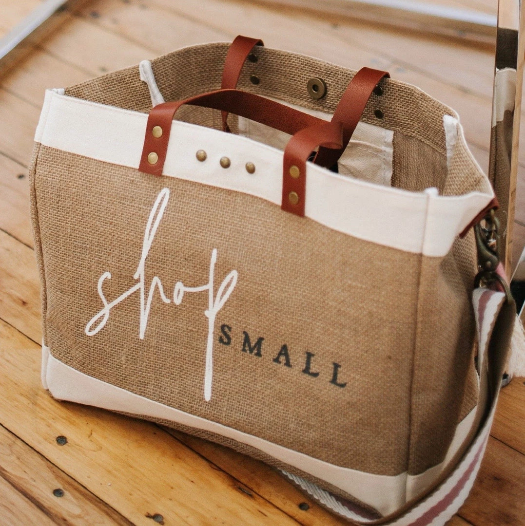 Folklore & Tradition Shop Small Jute Crossbody Tote 2 Folklore & Tradition Shop Small Jute Crossbody Tote