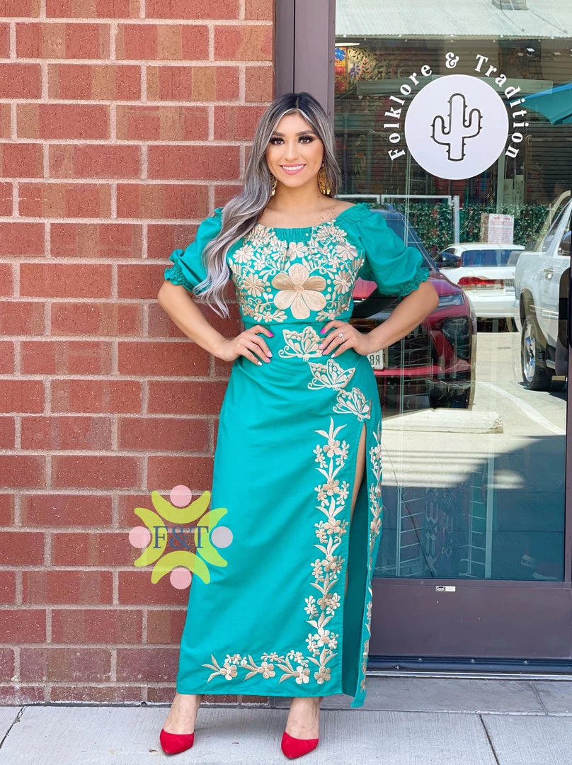 Folklore & Tradition Off-Shoulder Mariposa Bonita Dress 5 Folklore & Tradition Off-Shoulder Mariposa Bonita Dress