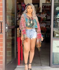 Folklore & Tradition Chiquilla Boho Top Tops