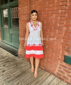 Folklore & Tradition Traditional Rosalia Halter Dress