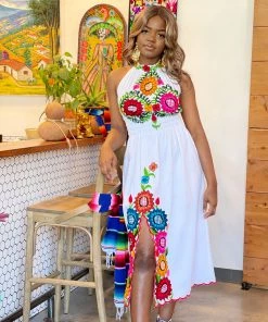 Folklore & Tradition Palenque Multi. White