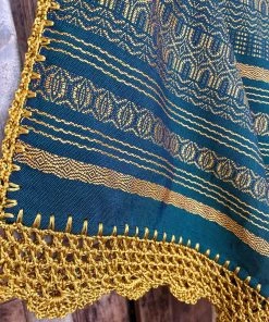 Folklore & Tradition Tops Emerald Reboso Top