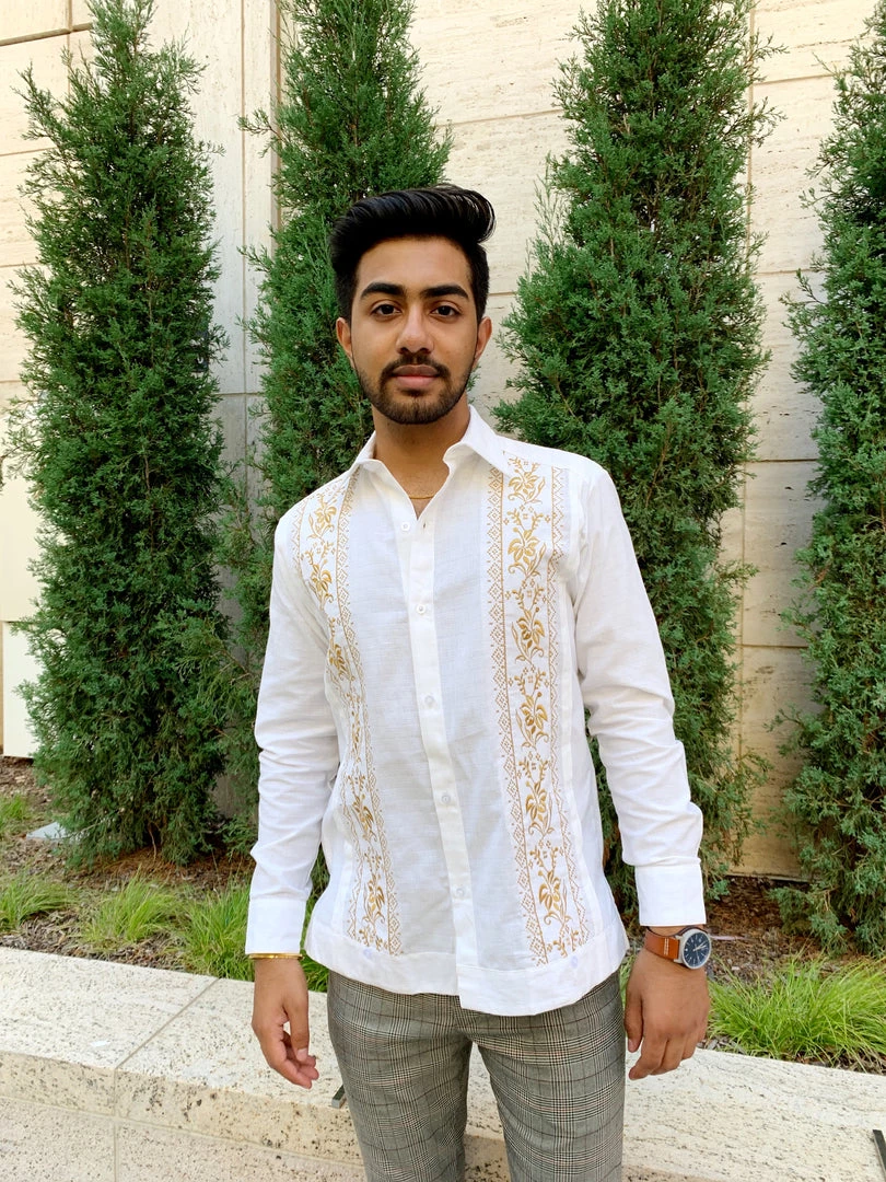 Folklore & Tradition MEN Guayabera - Golden 1 Folklore & Tradition MEN Guayabera - Golden