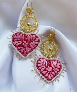 Folklore & Tradition San Antonino Hearts No.15 Earrings