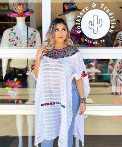 Folklore & Tradition Tops Cobanero Huipil